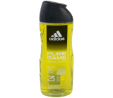 Adidas Pure Game 3in1 Duschgel für Körper, Gesicht und Haare für Männer 400 ml