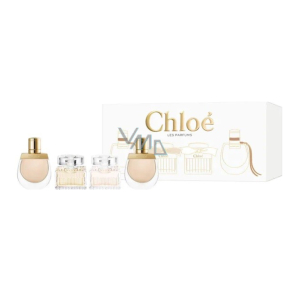 Chloé Chloé Eau de Parfum für Frauen 5 ml + Nomade Eau de Toilette 2 x 5 ml + Chloé Eau de Toilette 5 ml, Mini-Geschenkset