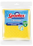 Spontex 3 Antibak Antibakterielles Pilztuch Gelb 18,5 x 20,5 cm 3 Stück