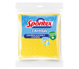 Spontex 3 Antibak Antibakterielles Pilztuch Gelb 18,5 x 20,5 cm 3 Stück
