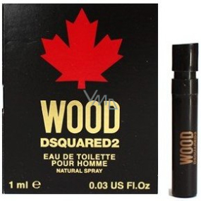 Dsquared2 Holz für Ihn Eau de Toilette für Männer 1 ml mit Spray, Fläschchen
