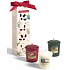 Yankee Candle Magical Christmas Morning Singing Carols - Carol Singing + Holiday Hearth - Holiday Kamin + Surprise Snowfall - Snow Surprise Votiv-Duftkerze 3 x 49 g, Weihnachtsgeschenkset