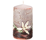 Kerzen Vanille Vanille-Duftkerze Zylinder 60 x 110 mm