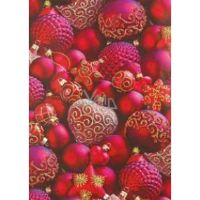 Ditipo Geschenkpapier 70 x 200 cm Weihnachtsrot rote Flasche