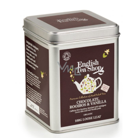 English Tea Shop Bio Rooibos Schokolade und Vanille loser Tee 100 g