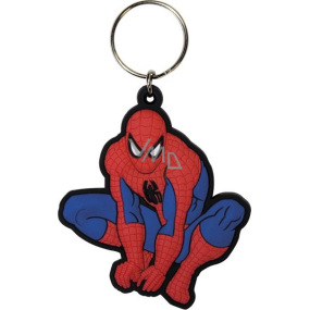 Degen Merch Marvel Spiderman Gummi Schlüsselbund 6 x 4,5 cm