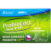 Favea ProbioLact forte Nr. 12 Probiotika mit Vitamin C und D Nahrungsergänzungsmittel 30 Kapseln