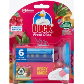 Duck Fresh Discs Berry Magic WC-Gel für hygienische Sauberkeit und Frische Ihrer Toilette 36 ml