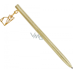 Albi Gold Kugelschreiber mit Katze 14 cm
