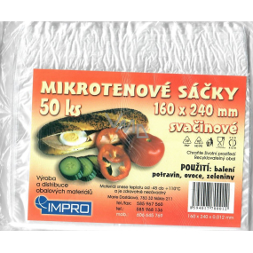 Impro Microtene Snackbeutel 12my 160 x 240 mm 50 Stück