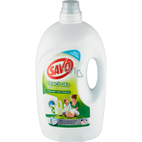 Savo Universal chlorfreies Waschgel für Weiß- und Buntwäsche 70 Dosen 3,5 l