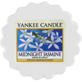 Yankee Candle Midnight Jasmine - Mitternachtsjasmin duftendes Wachs für Aromalampe 22 g
