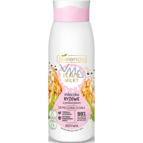Bielenda Beauty Milky Reismilch mit Probiotika pflegende Körperlotion 400 ml