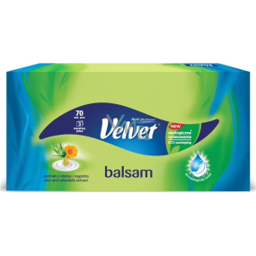Velvet Balsam 3 Lagen Papiertaschentücher 70 Stück im Karton