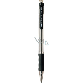 Uni Mitsubishi Laknock Feiner Kugelschreiber mit schnelltrocknender Tinte, für Linkshänder geeignet schwarz 0,7 mm, SN-101