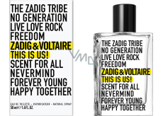 Zadig & Voltaire Das sind wir! Unisex Eau de Toilette 50 ml