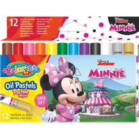 Colorino Disney Minnie Ölstifte rund 12 Farben