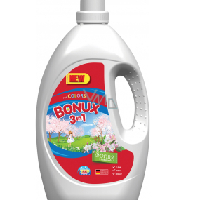 Bonux Color Spring Freshness 3 in 1 flüssiges Waschgel für farbige Wäsche 66 Dosen 3,63 l
