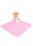 Erste Schritte Schlafwandler mit Plüschkopf Teddybär pink 24 x 26 cm