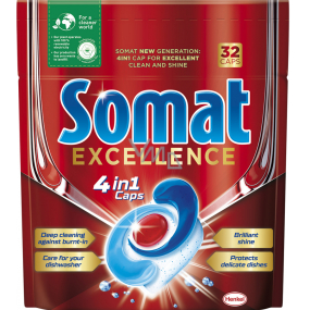 Somat Excellence 4 in 1 Spülmaschinentabs 32 Stück