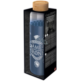 Degen Merch Game of Thrones Game of Thrones - Glasflasche mit Silikonhülle 585 ml
