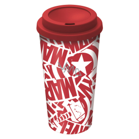 Degen Merch Marvel Avengers - Kunststoff-Kaffeebecher 520 ml