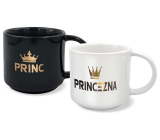 Nekupto Paar Tassen Prinz und Prinzessin 2 x 350 ml