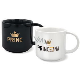 Nekupto Paar Tassen Prinz und Prinzessin 2 x 350 ml