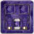 Grace Cole Lavender Sleep Therapy Reinigungsgel 75 ml + Körpercreme 75 ml + Badekristalle 100 g + Badeperlen 80 g + Flanellwaschlappen + Blechdose, Kosmetikset für Damen