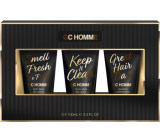 Grace Cole GC Homme Hautreinigungsgel 100 ml + Shampoo 100 ml + Reinigungsgel 100 ml, Kosmetikset für Männer
