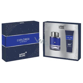 Montblanc Explorer Ultra Blue Eau de Parfum für Männer 60 ml + Duschgel 100 ml, Geschenkset für Männer