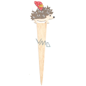 Holzstecker Igel 9 x 29 cm