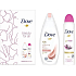 Dove Beauty For All Renewing Glow Duschgel 250 ml + Go Fresh Antitranspirant Deospray 150 ml, Kosmetikset