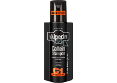 Alpecin Coffein C1 Black Edition Koffein-Shampoo verlangsamt Haarausfall und stärkt die Haarwurzeln 250 ml