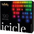 Twinkly Icicle Multi Color intelligente Lichter 190 Stück über App gesteuert farbig 5 m