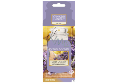 Yankee Candle Lemon Lavender - Zitrone und Lavendel duftende Auto-Tag Papier 12 g