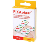 Fixaplast Kids wasserdichtes Pflaster für Kinder 72 mm x 19 mm 10 Stück