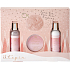 Sunkissed Keyring Gift Set Utopia Duschgel 80 ml + Körperlotion 80 ml + Körperpeeling 60 ml + Schlüsselanhänger, Kosmetikset für Frauen