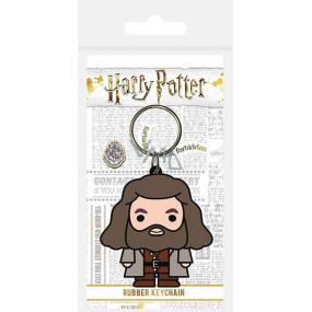 Degen Merch Harry Potter - Hagrid Schlüsselanhänger Gummi 6 x 4,5 cm