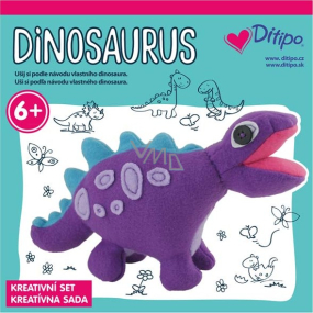 Ditipo Kreatives Nähset Dinosaurier für Kinder ab 6 Jahren