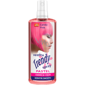 Venita Trendy Spray Pastellfarbenes getöntes Haarspray 30 Candy Pink 200 ml