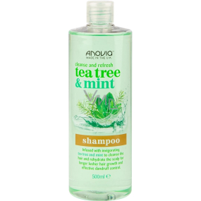 Anovia Teebaum & Minze Shampoo für Haare mit Teebaum und Minze 500 ml