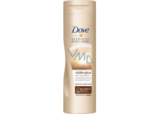 Dove Nourishing Visible Glow Self-Tan Lotion Selbstbräunungs-Körperlotion für mittel-dunkle Haut 250 ml