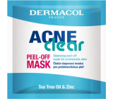 Dermacol Acneclear Peel-off Maske reinigende Peel-off Maske 8 ml