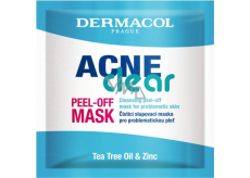 Dermacol Acneclear Peel-off Maske reinigende Peel-off Maske 8 ml