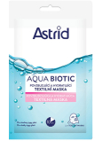 Astrid Aqua Biotic belebende und feuchtigkeitsspendende Textilmaske für alle Hauttypen 20 ml
