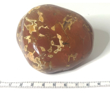 Jaspis Brekcie Getrommelter Naturstein 280 - 340 g, 1 Stück, Stein der positiven Energie