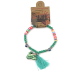 Albi Jewelry Armband aus Perlen Cactus, Tassel Schutz, Energie 1 Stück verschiedene Farben