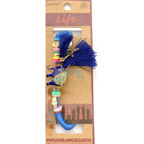Albi Jewelry Armband gestrickt Elefant Glückssymbol, Quaste Schutz, Energie 1 Stück verschiedene Farben