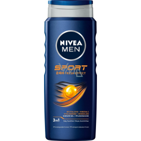 Nivea Men Sport 3in1 Duschgel für Körper, Gesicht und Haare 250 ml